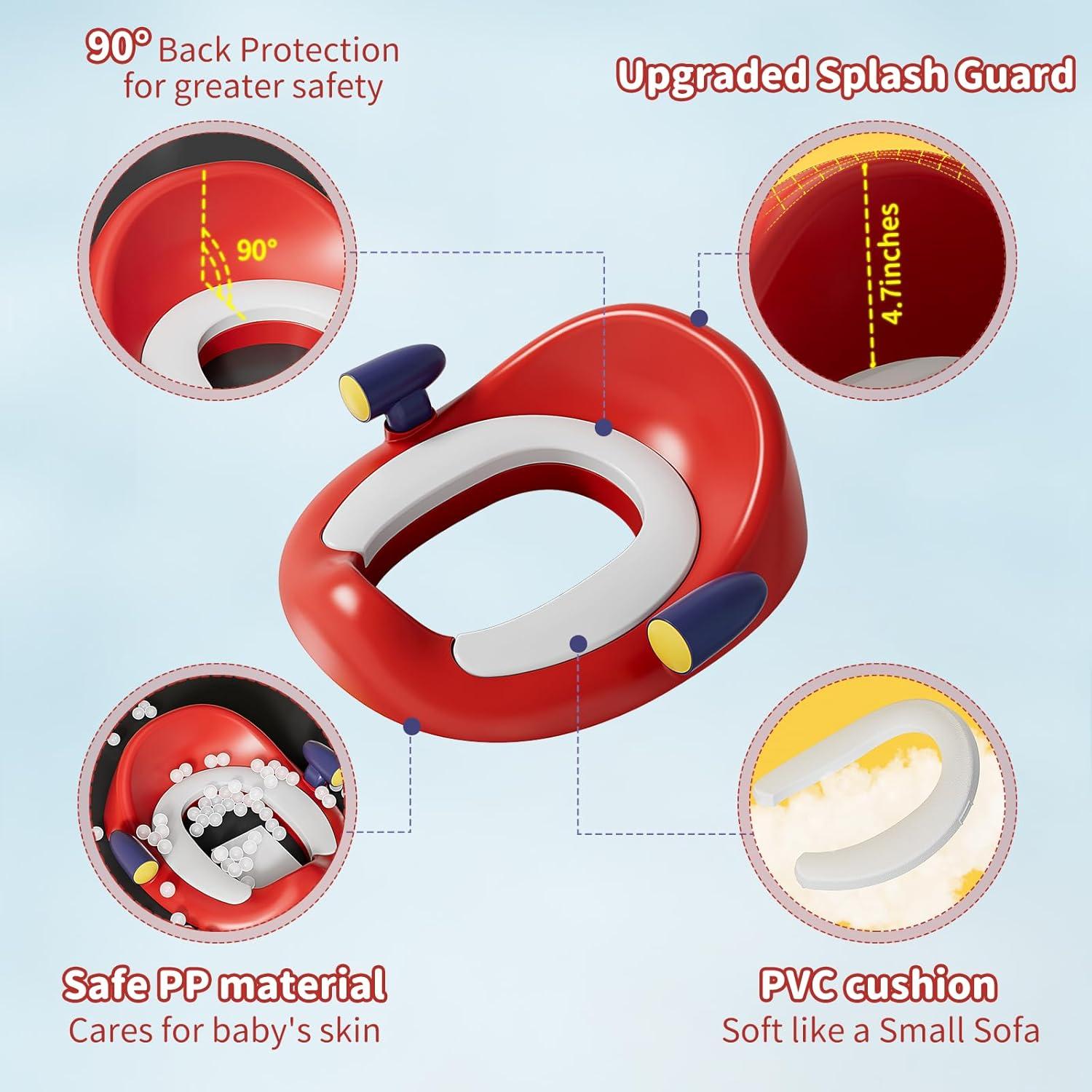 Asiento de Inodoro para Entrenamiento Joyingbaby Azul Oscuro