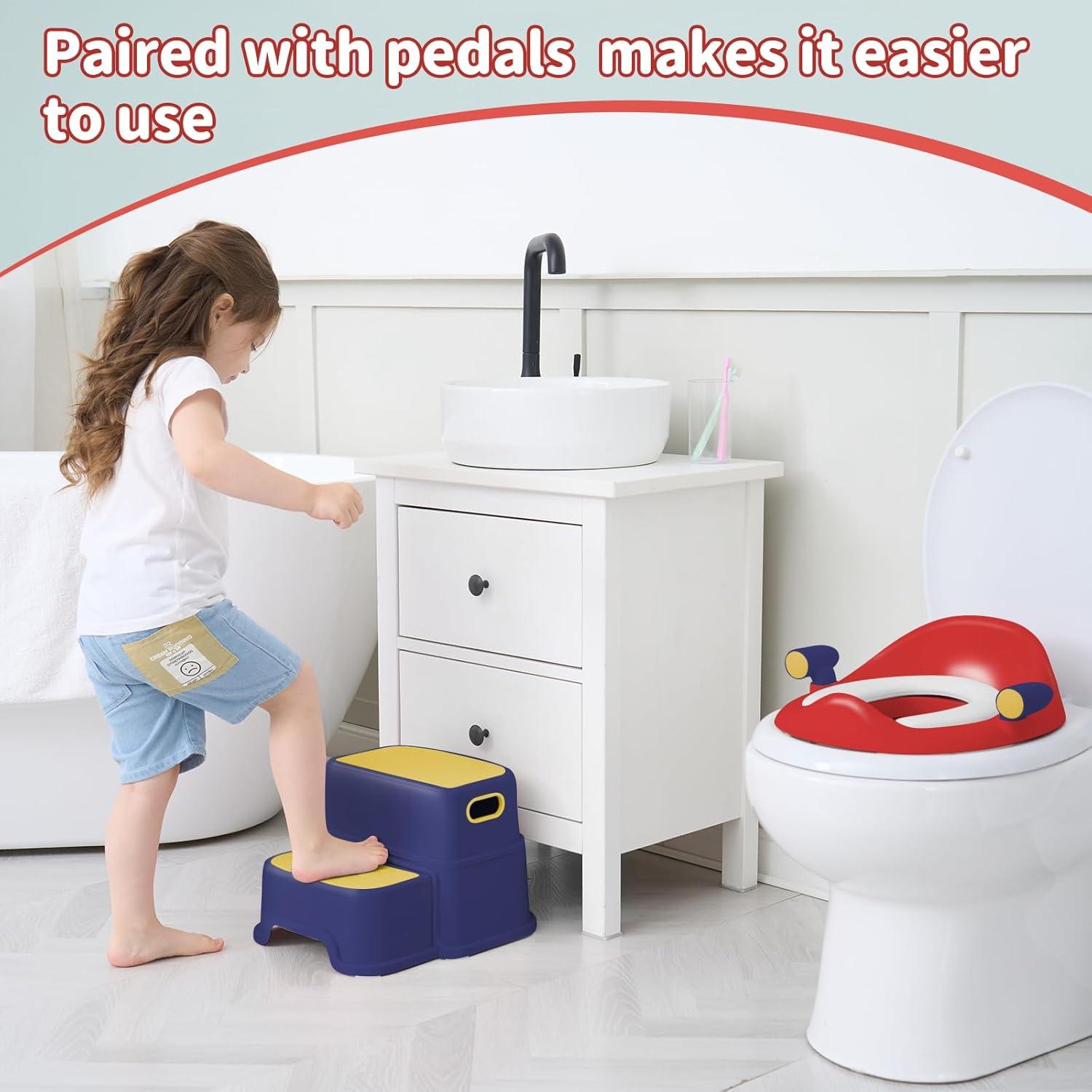 Asiento de Inodoro para Entrenamiento Joyingbaby Azul Oscuro