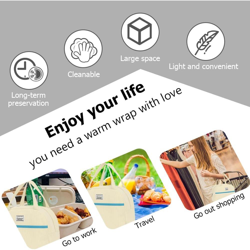 Bolsa de Almuerzo Reutilizable Mountain Guest Aislada 14.79L