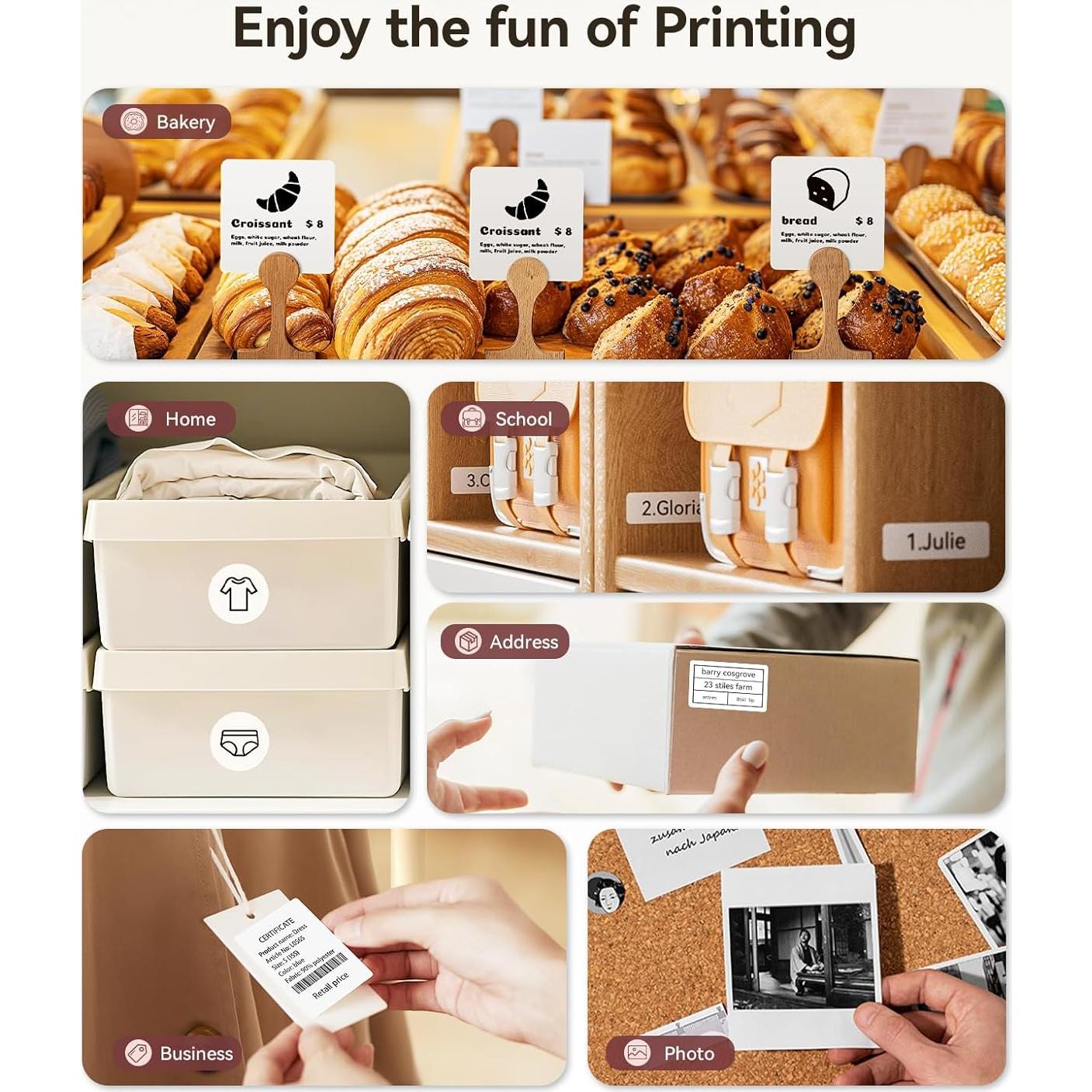 Impresora de Etiquetas Térmica NIIMBOT B21 Bluetooth 2"