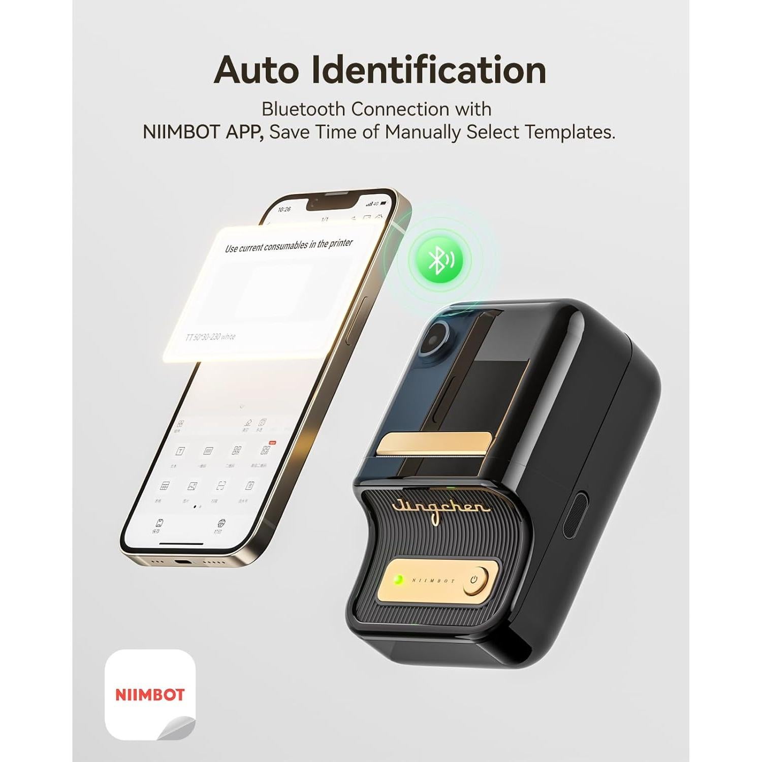 Impresora de Etiquetas Térmica NIIMBOT B21 Bluetooth 2"