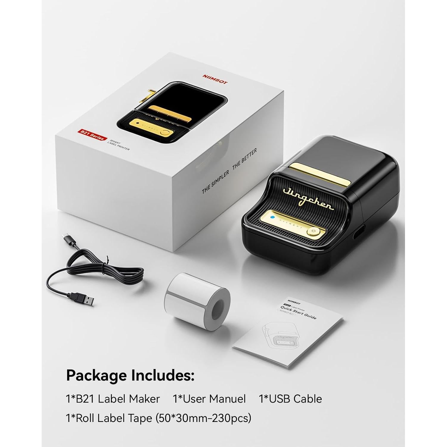 Impresora de Etiquetas Térmica NIIMBOT B21 Bluetooth 2"