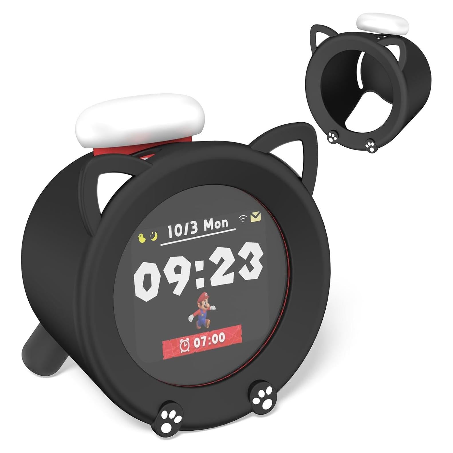 Funda Protectora de Silicona Kawaii para Reloj Despertador Nintendo