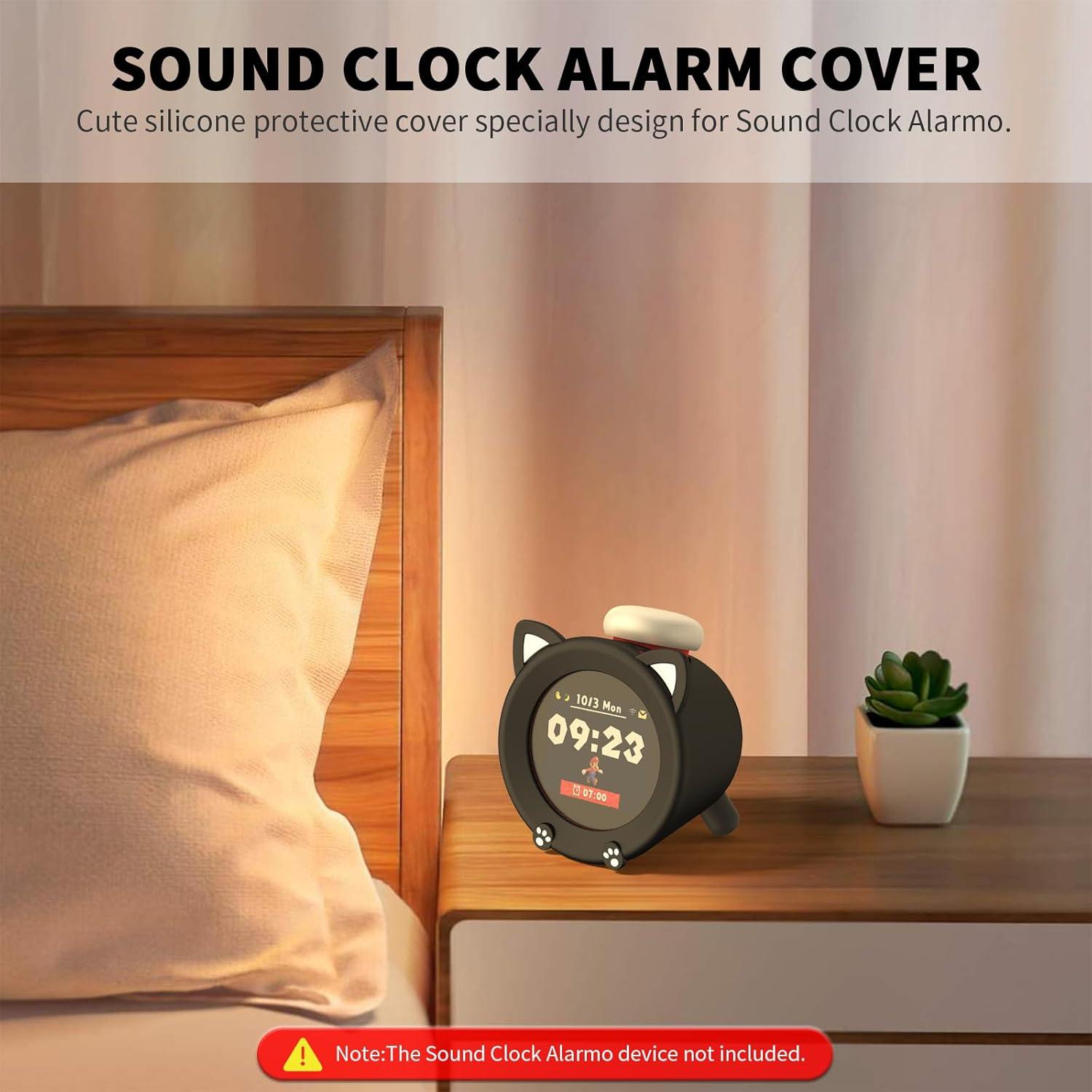 Funda Protectora de Silicona Kawaii para Reloj Despertador Nintendo