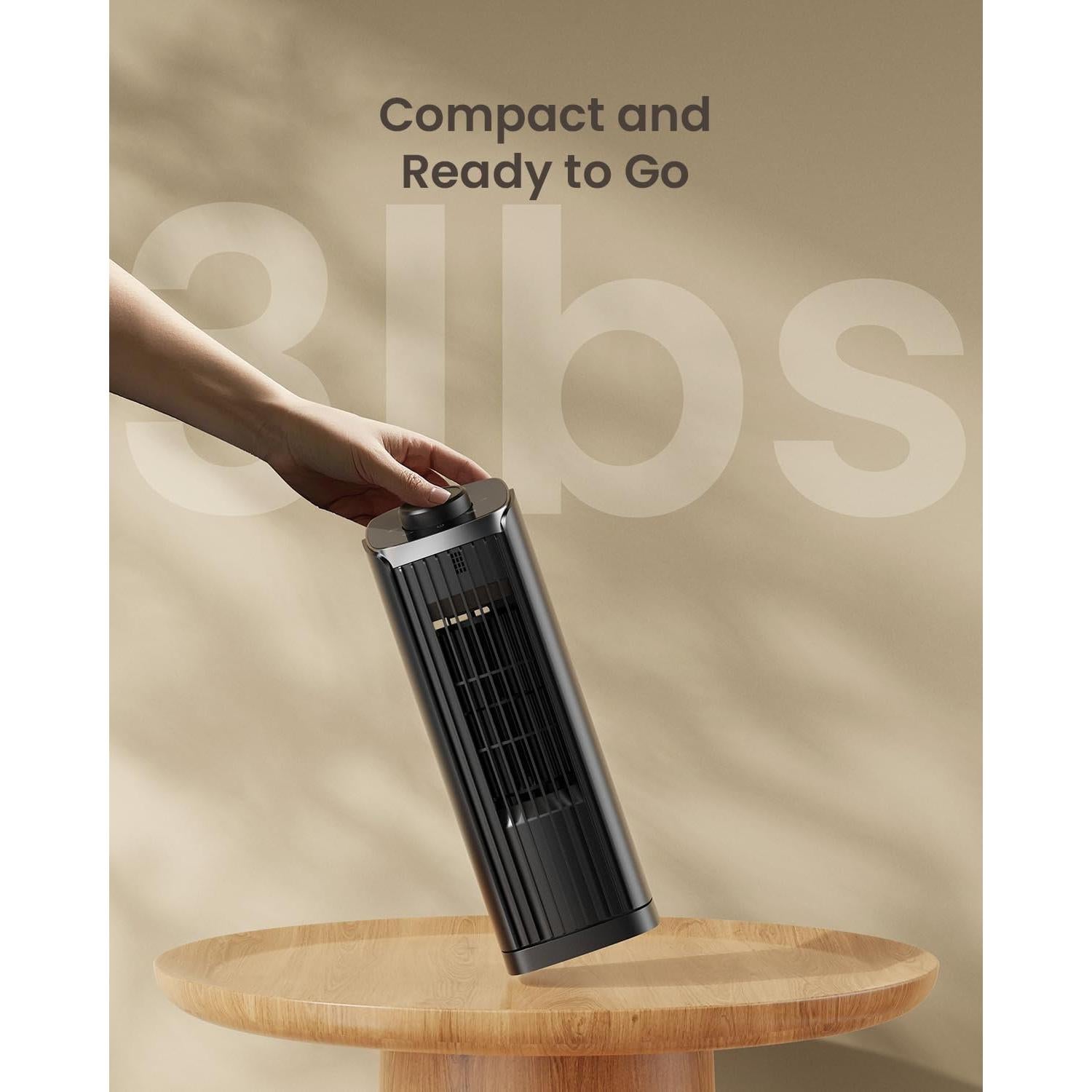 Ventilador de Torre PNTCK FTS018 33 cm Oscilante Silencioso