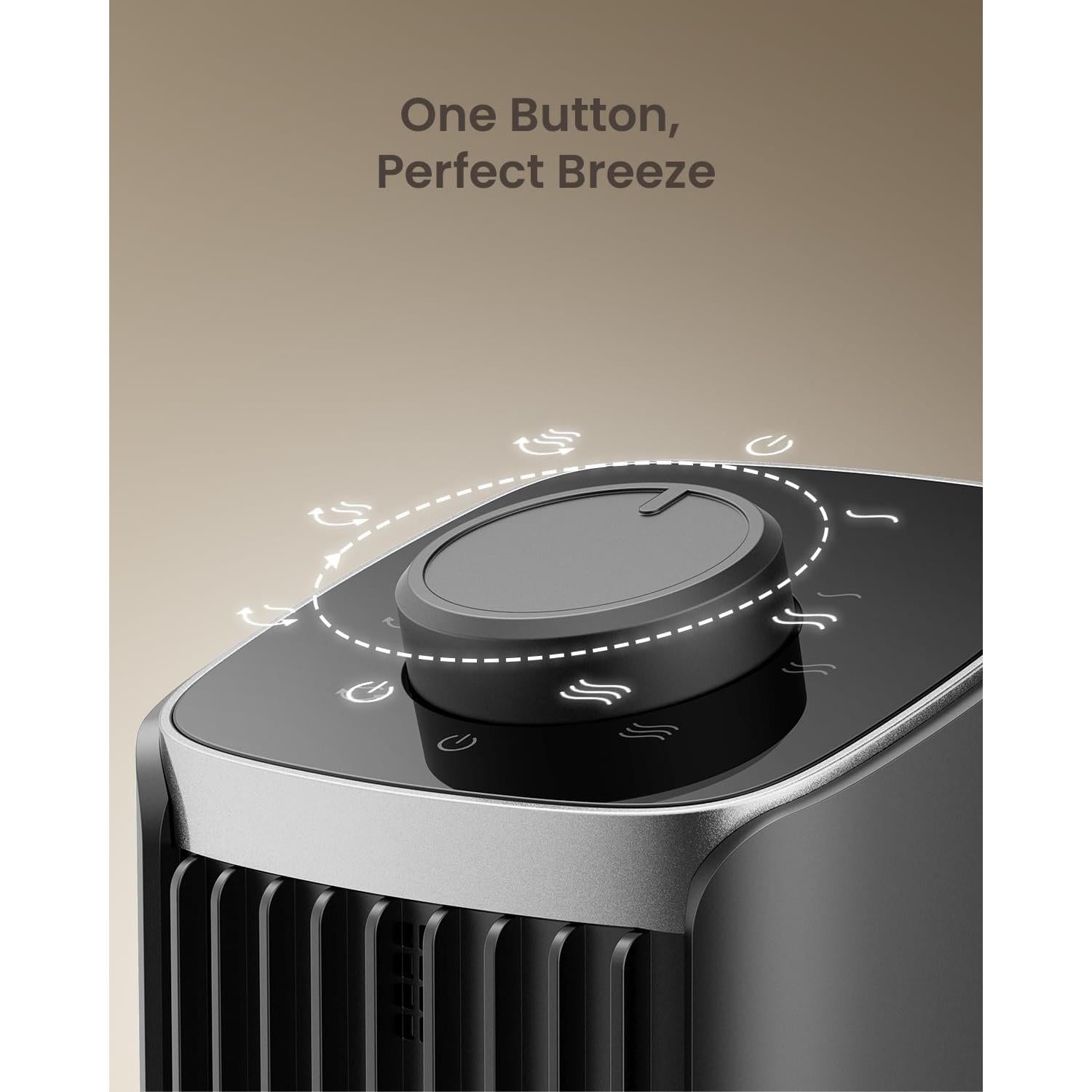 Ventilador de Torre PNTCK FTS018 33 cm Oscilante Silencioso