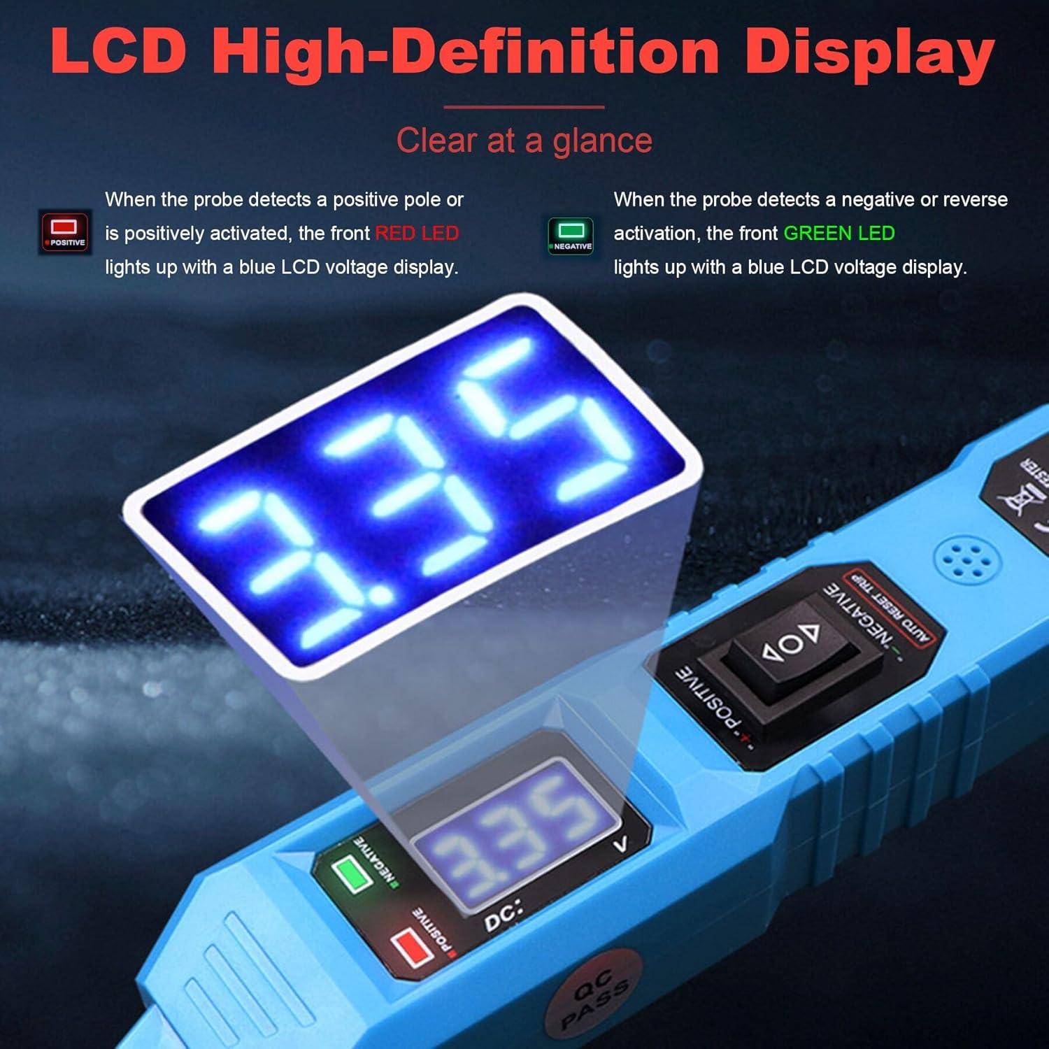 Probador de Circuito Automotriz Aottykro 6-24V Multifuncional