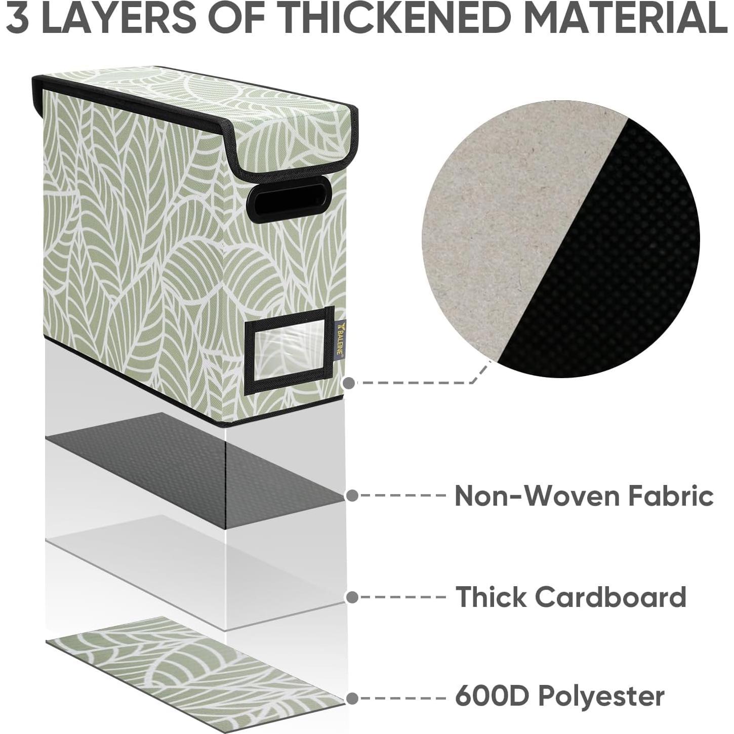 Caja Organizadora de Archivos BALEINE Pequeña con Tapa