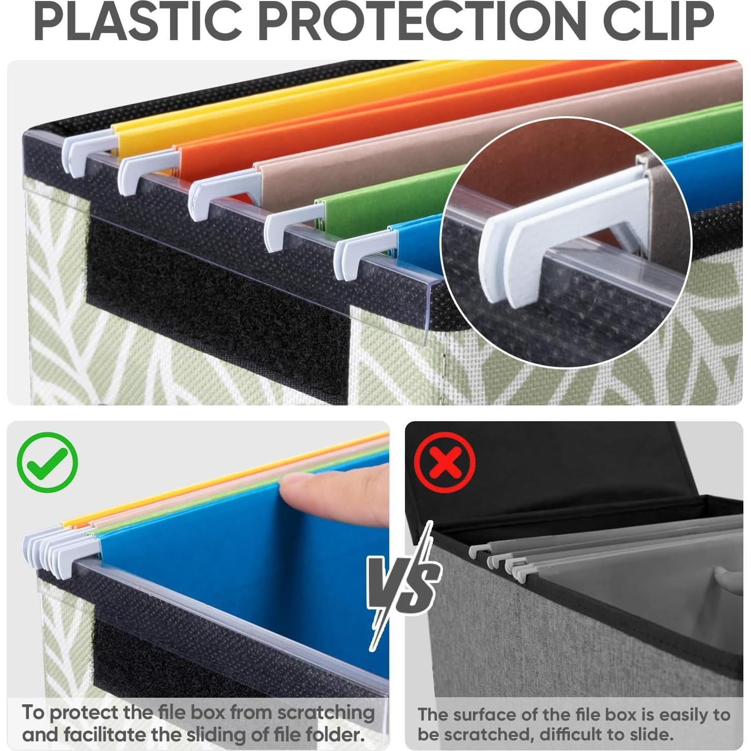 Caja Organizadora de Archivos BALEINE Pequeña con Tapa