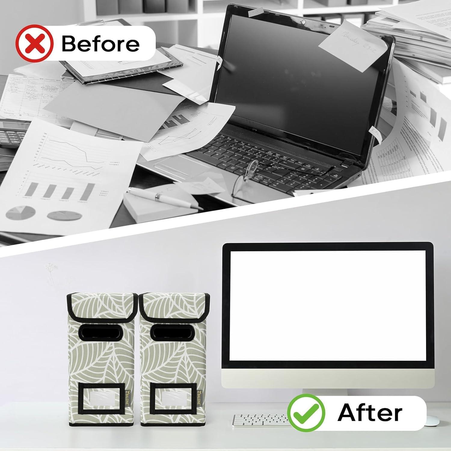 Caja Organizadora de Archivos BALEINE Pequeña con Tapa