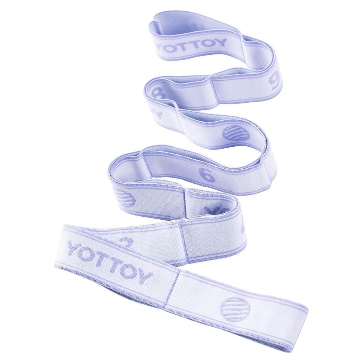 Correa de Yoga YOTTOY con 10 Bucles y Bandas de Resistencia