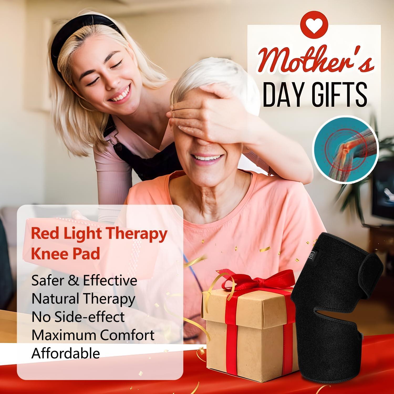 Red Light Therapy Knee Wrap Infrared Knee Therapy Devices - Multi-purpose Red Light Therapy Knee Brace for Pain Relief, Infrared Light Therapy for Knee Relax Recovery