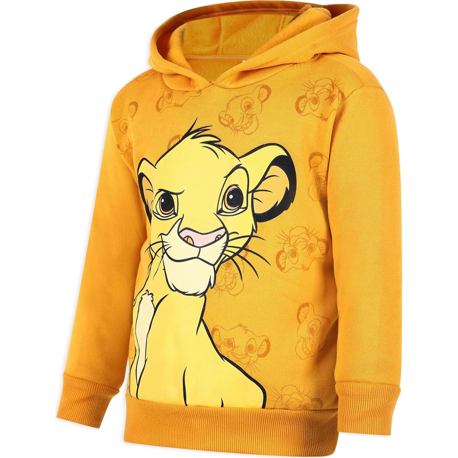Sudadera con Capucha Naranja Simba Disney El Rey León 2T