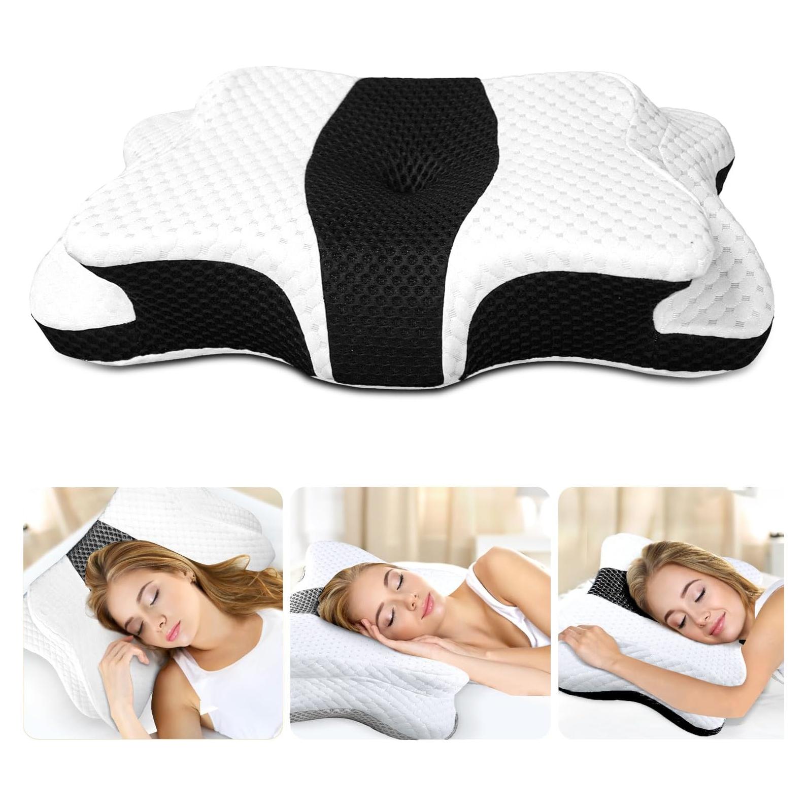 Almohada Cervical Ergonómica CHxxy de Espuma Viscoelástica