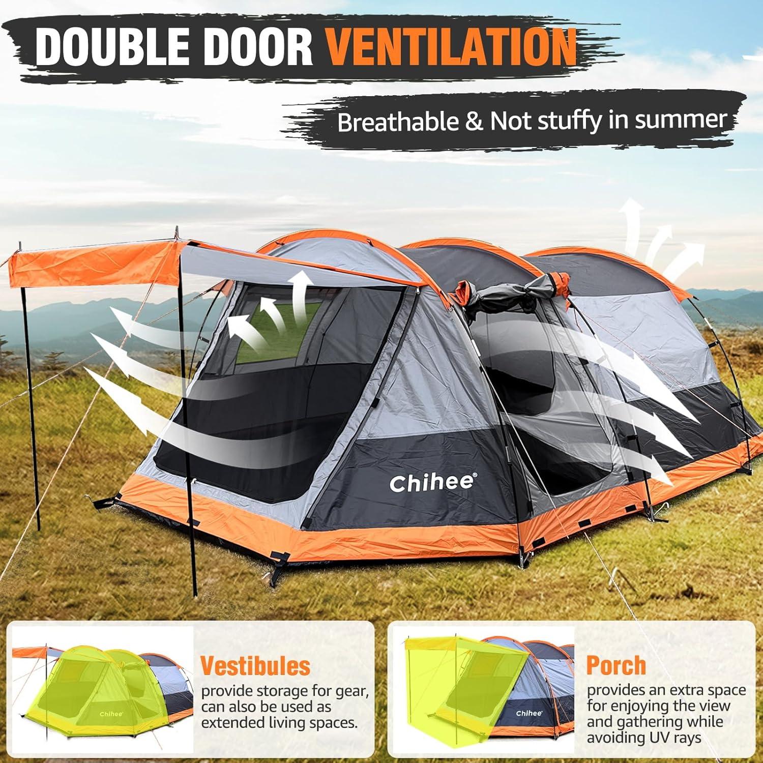 Tienda de Camping Chihee CHZP/SD180190 para 4 Personas