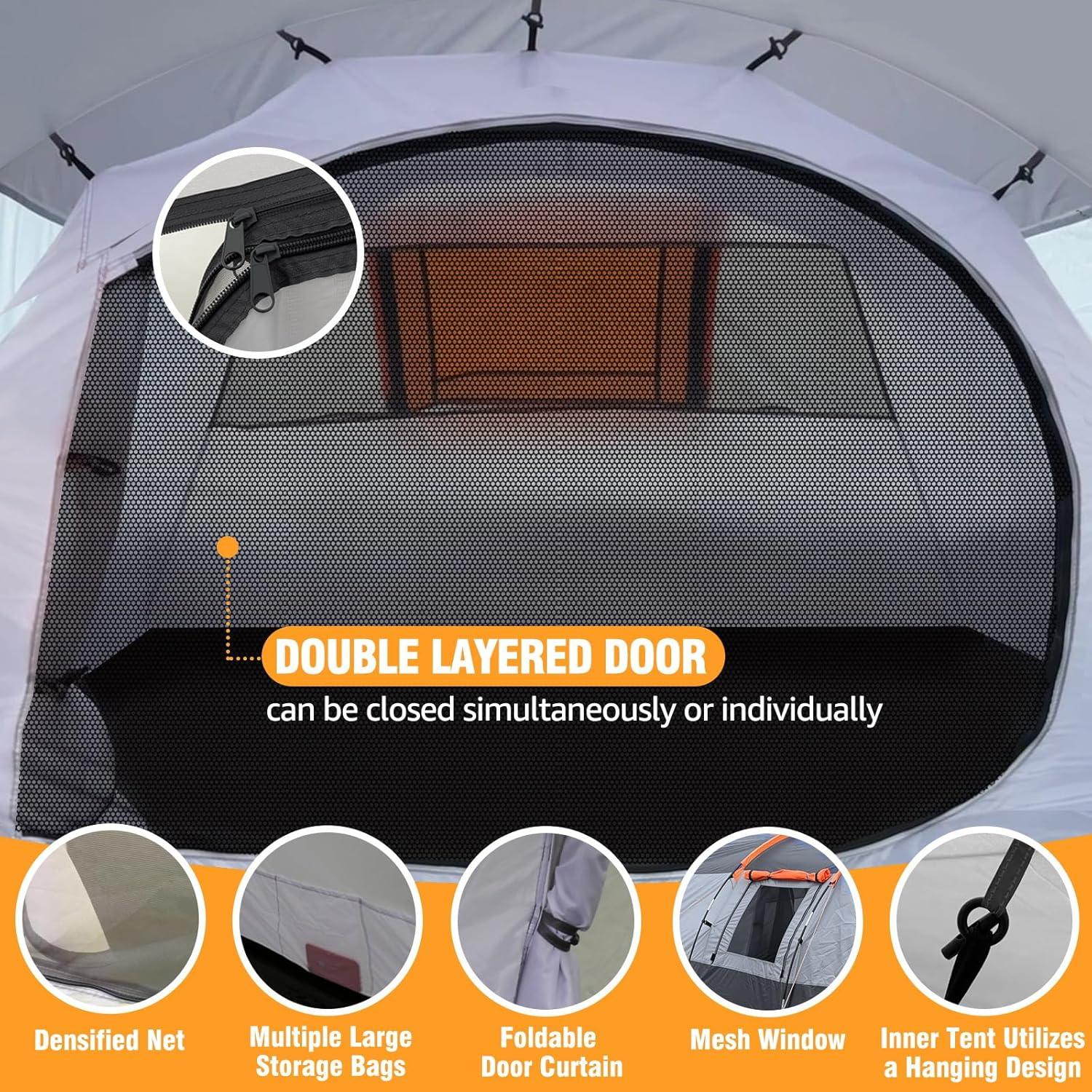 Tienda de Camping Chihee CHZP/SD180190 para 4 Personas