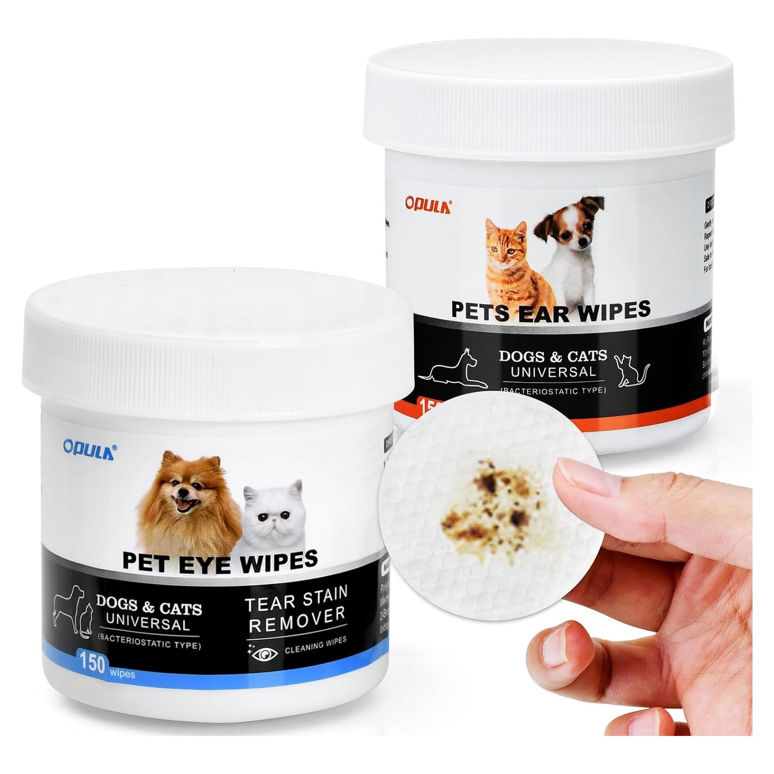 Toallitas Limpiadoras para Ojos y Oídos OPULA 300 Unidades