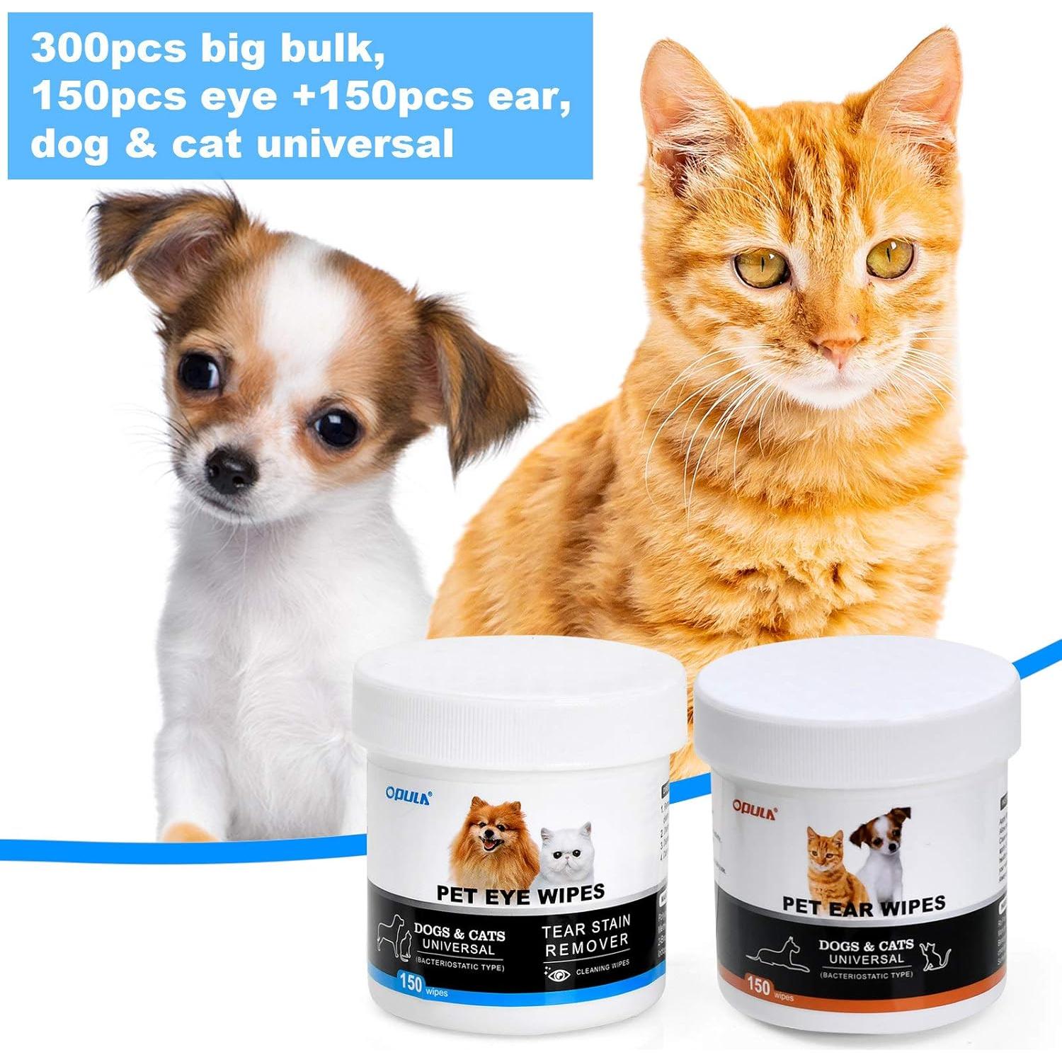 Toallitas Limpiadoras para Ojos y Oídos OPULA 300 Unidades