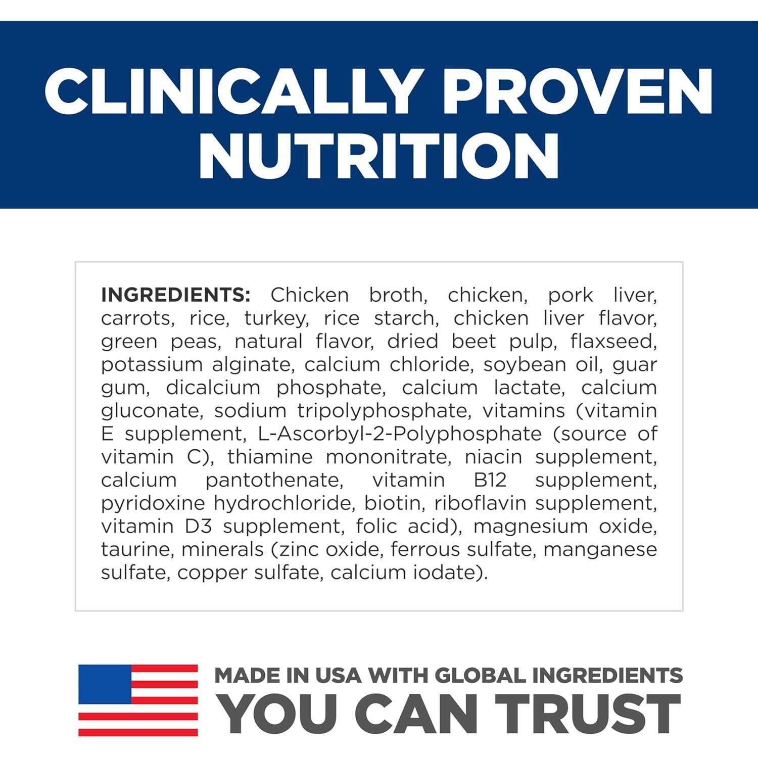 Comida Húmeda para Perros Hill's Science Diet 354g x12 - Estofado Pollo