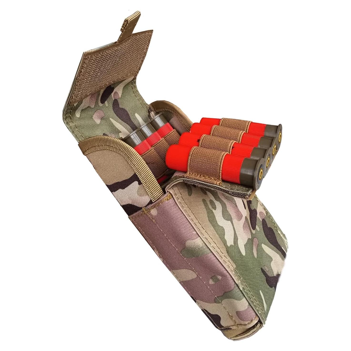 Bolsa de Cartuchos de Escopeta GHFY Táctica 25 Rondas Nylon