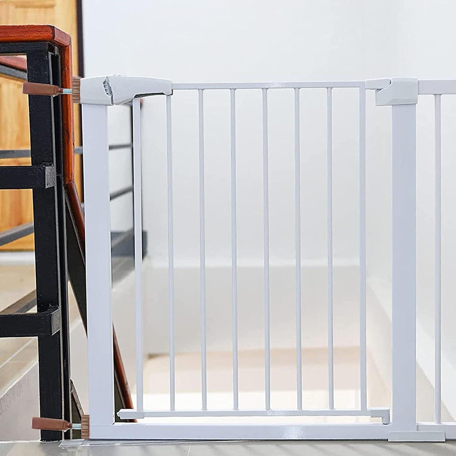 Adaptador Barandilla Puerta Bebé Vmaisi M8 12cm Marrón