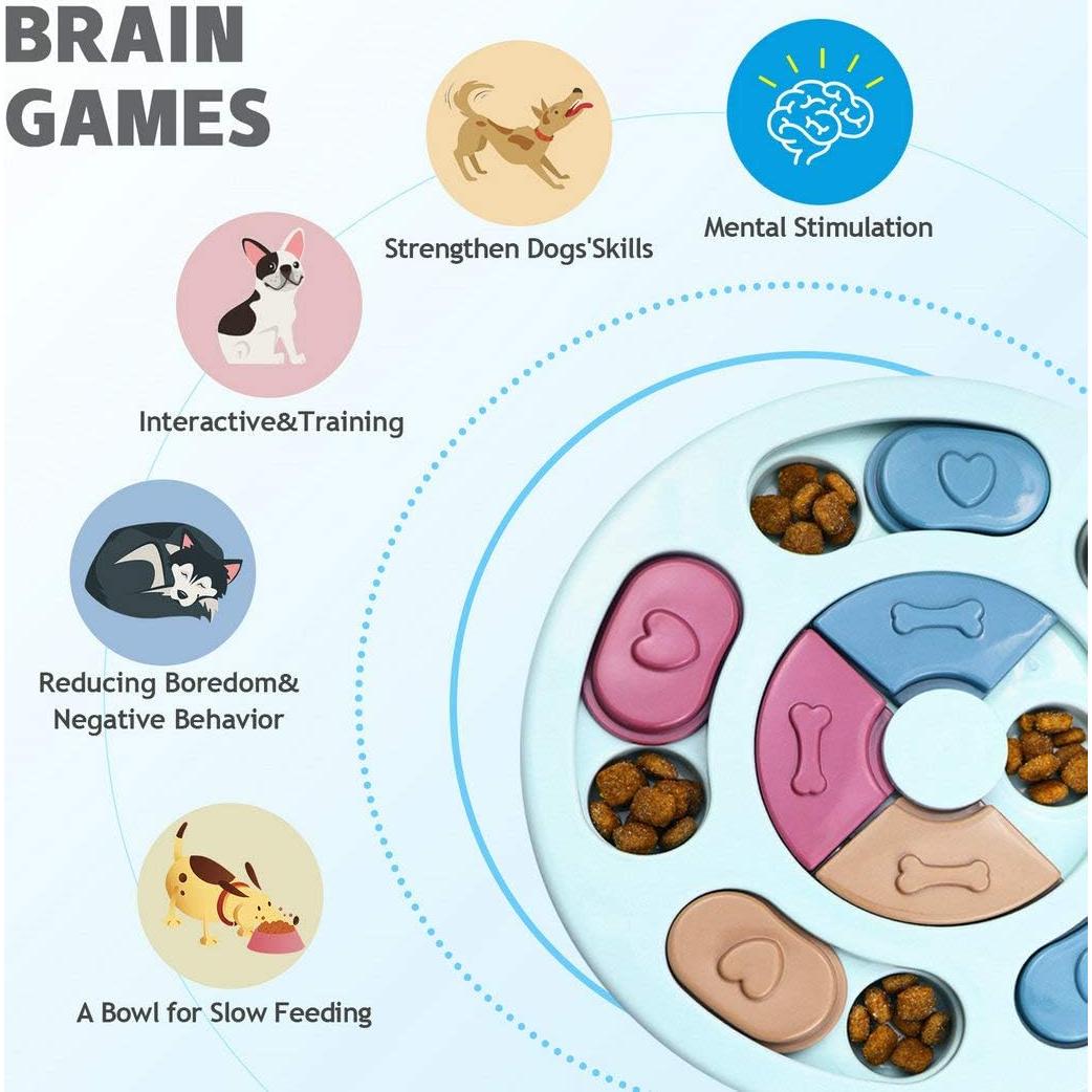 Juguete de Rompecabezas Interactivo para Perros Joansan 22.86cm