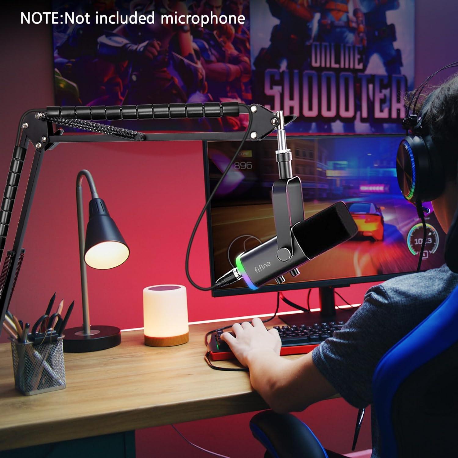 Brazo de Micrófono Fifine AM8 - Soporte de Metal Ajustable