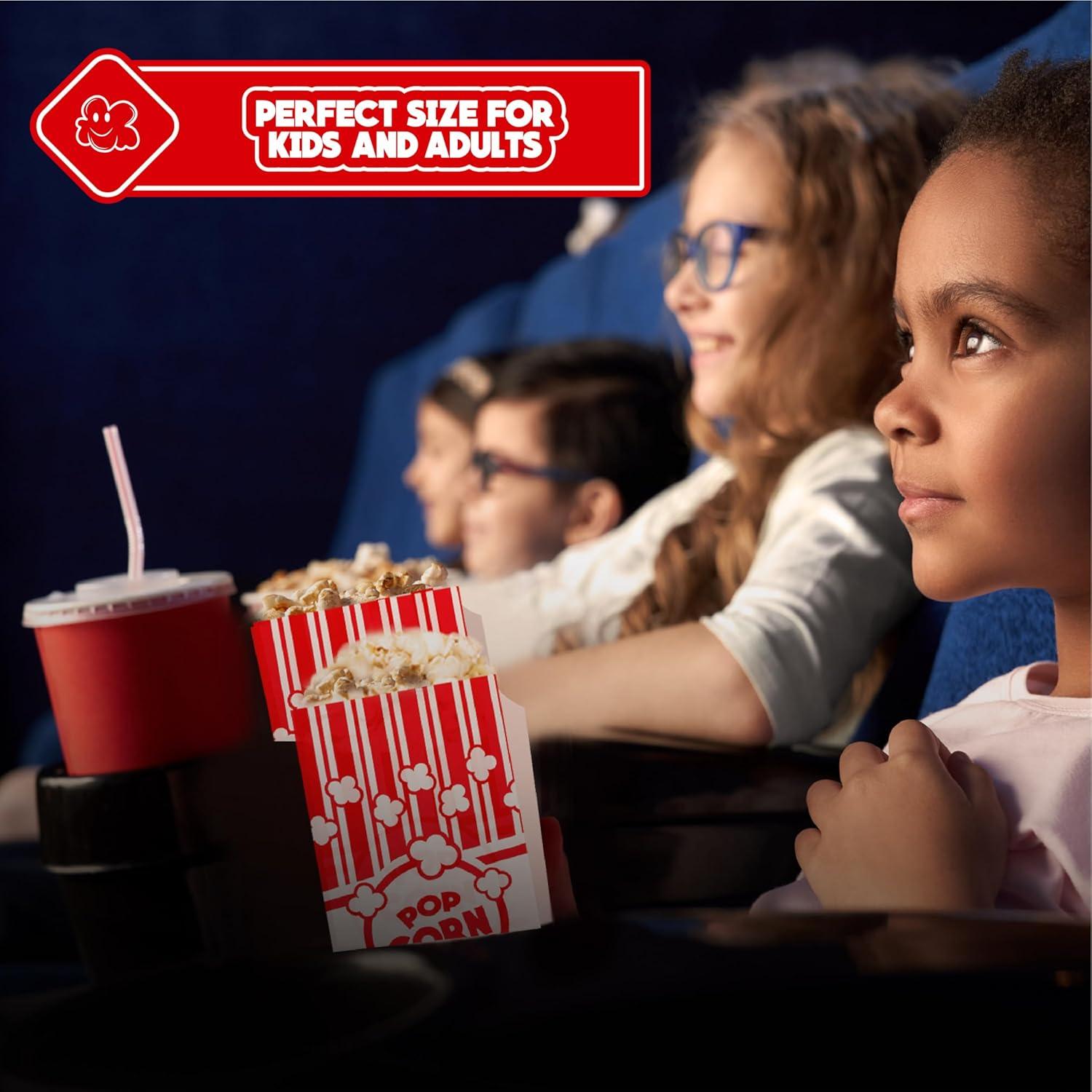 Bolsas de Palomitas de Papel Poppy - 100 Unidades 2 oz