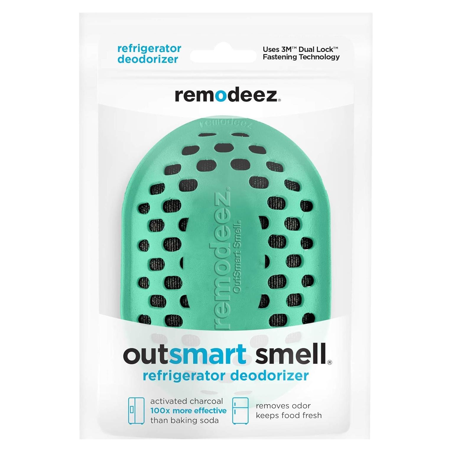 remodeez Refrigerator Deodorizer and Odor Eliminator, Activated Charcoal Bags, Charcoal Air Purifiers, Odor & Moisture Absorber