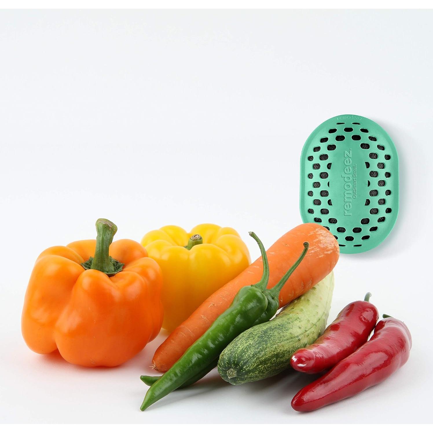 remodeez Refrigerator Deodorizer and Odor Eliminator, Activated Charcoal Bags, Charcoal Air Purifiers, Odor & Moisture Absorber