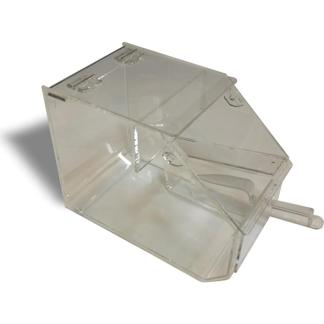 Dispensador de Dulces Acrílico con Cucharón 34.3x19.7x25.4 cm