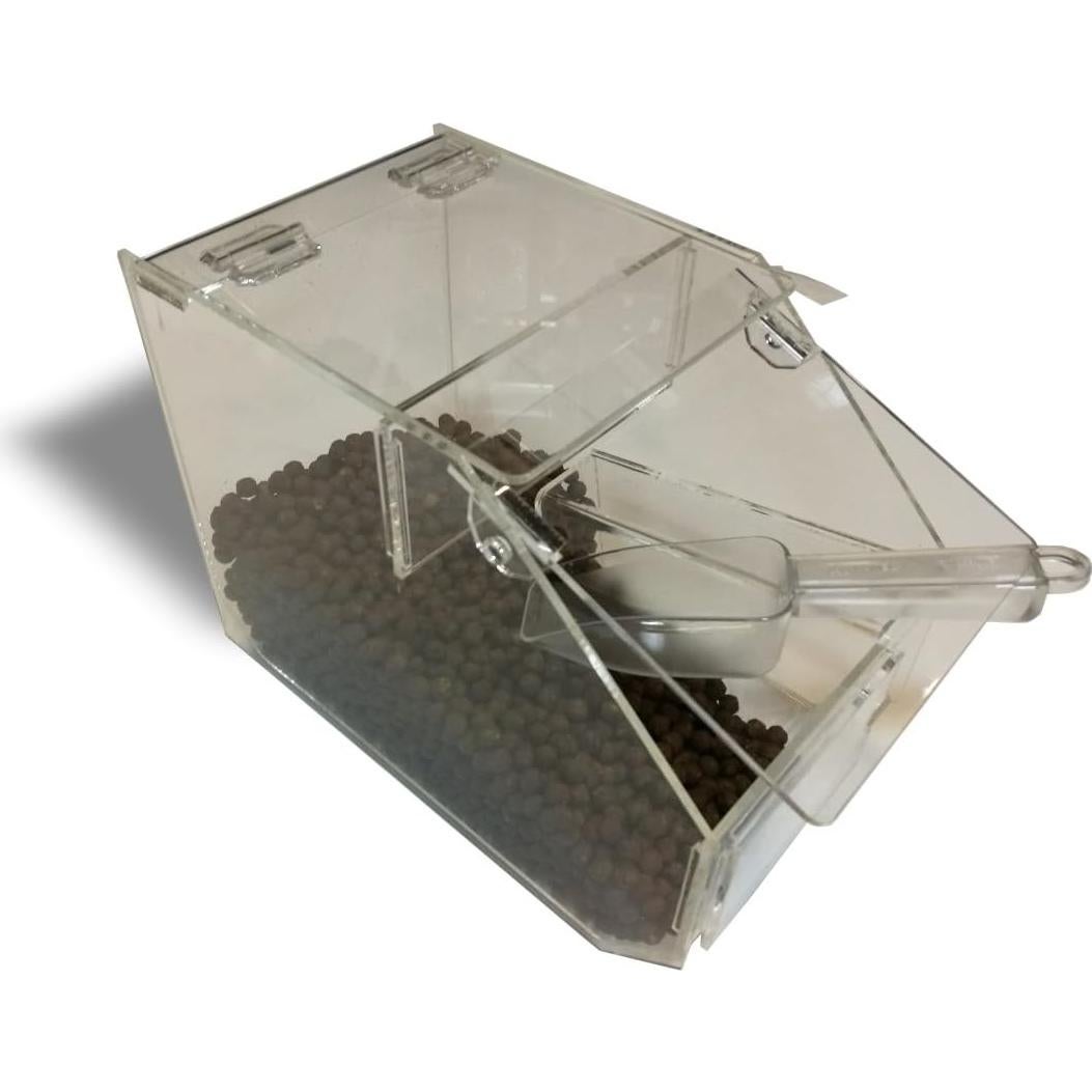 Dispensador de Dulces Acrílico con Cucharón 34.3x19.7x25.4 cm