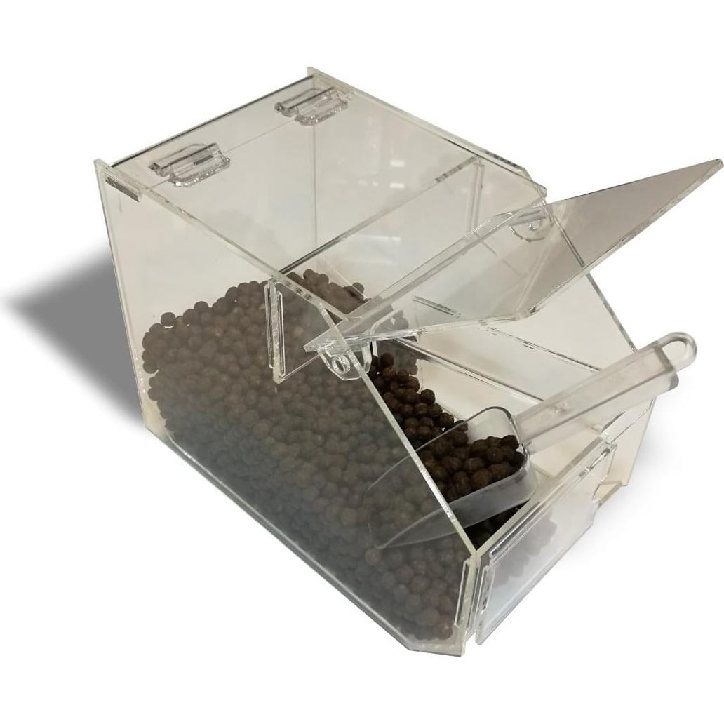 Dispensador de Dulces Acrílico con Cucharón 34.3x19.7x25.4 cm