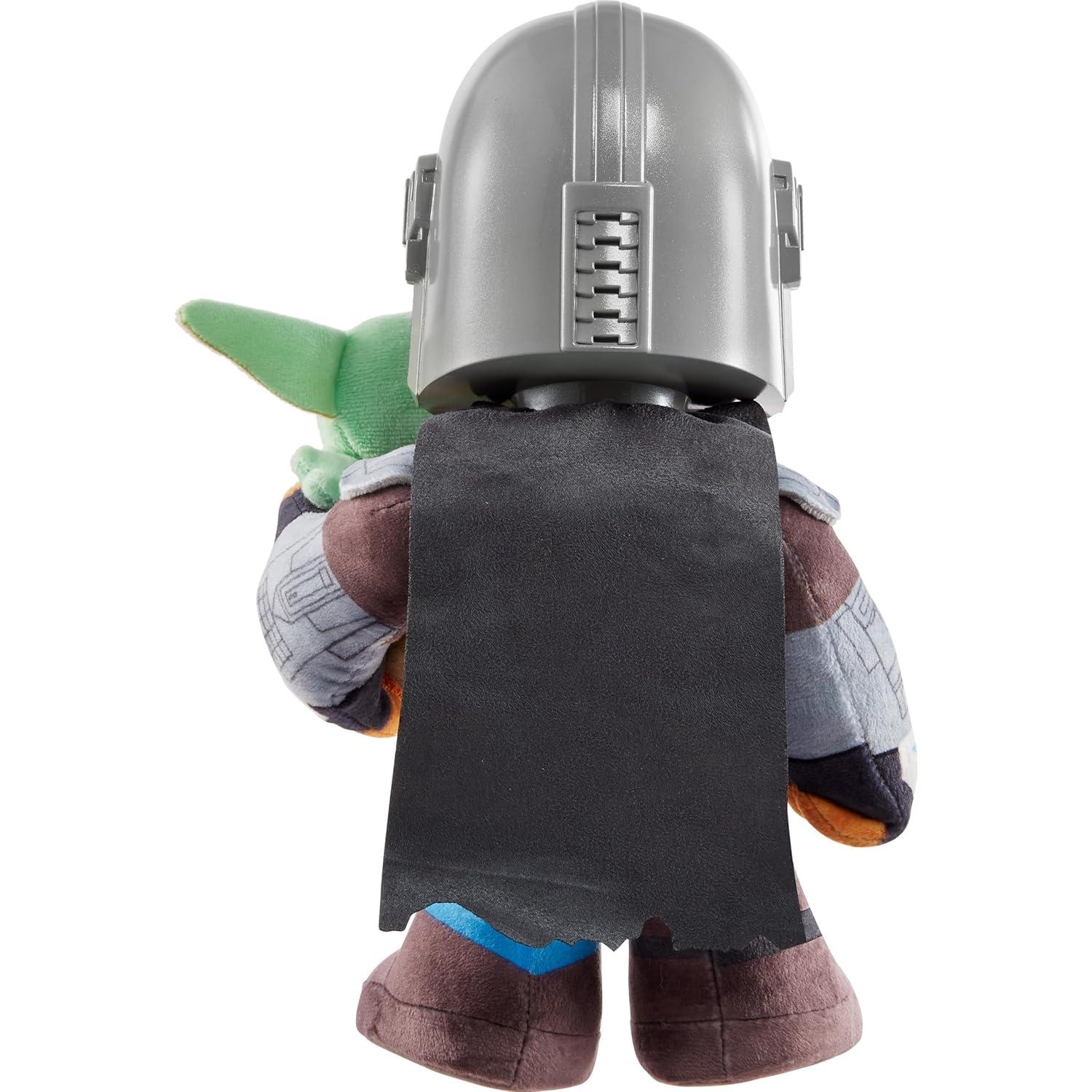 Peluches Star Wars Mattel Mandaloriano y Grogu 27,94 cm