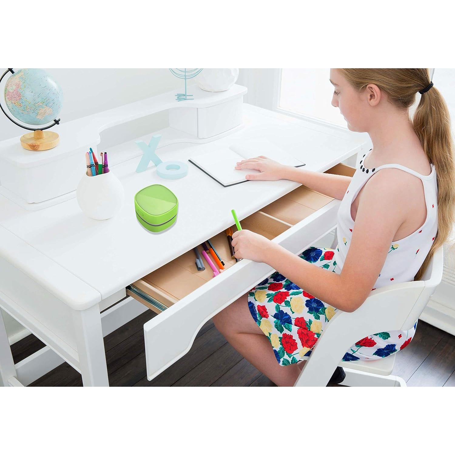 Aspiradora de Escritorio ODISTAR Verde Inalámbrica 360°