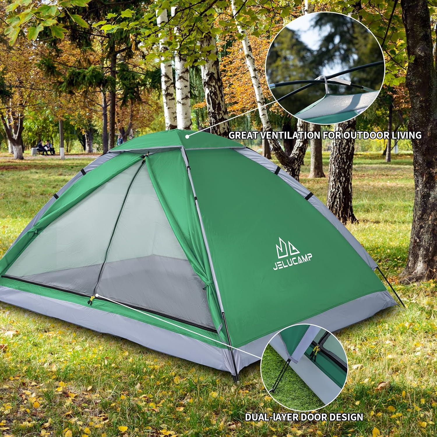 Tienda de Camping JELUCAMP JLP-TENT-8847 para 2 Personas