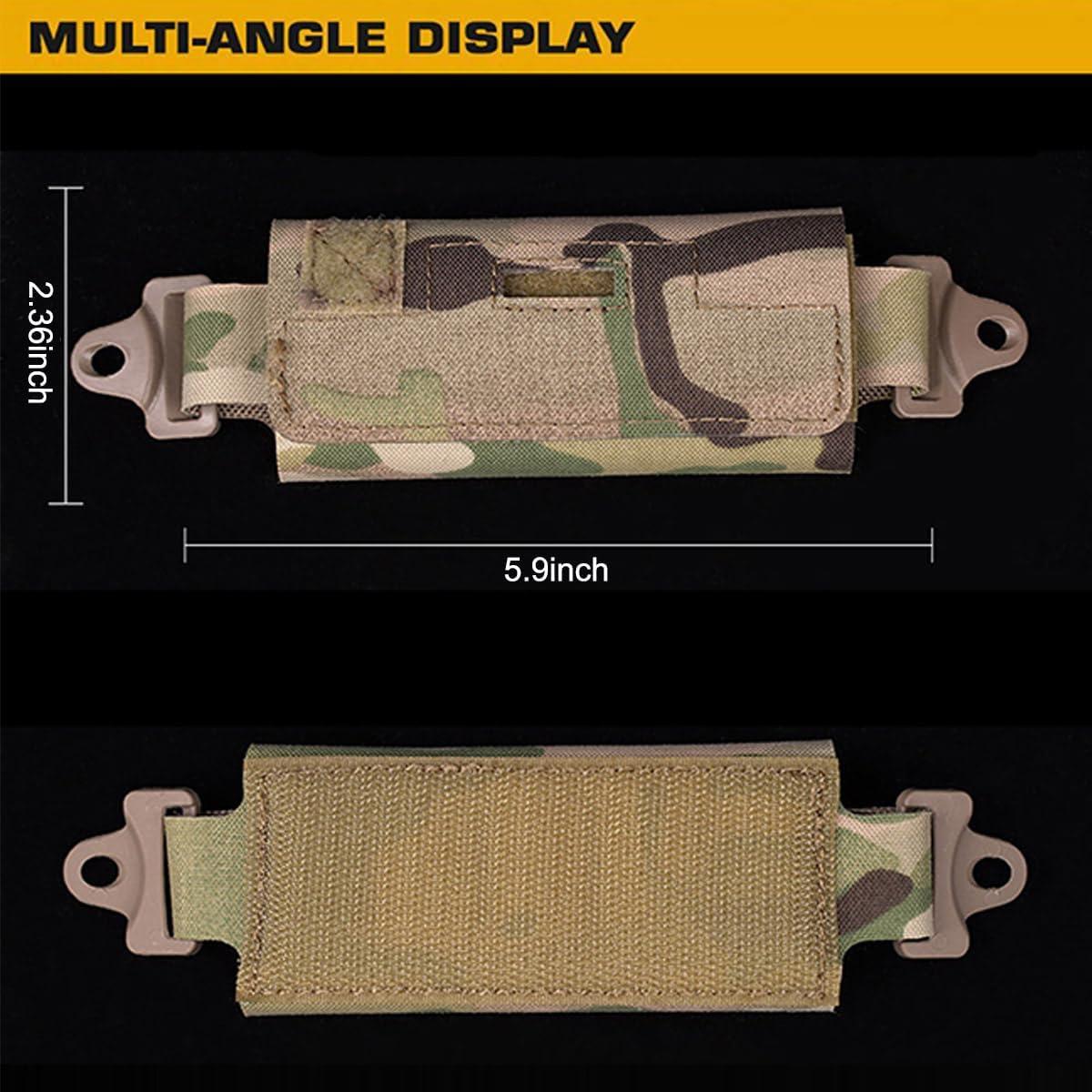 Bolsa de contrapeso para casco táctico AZB con 5 bloques