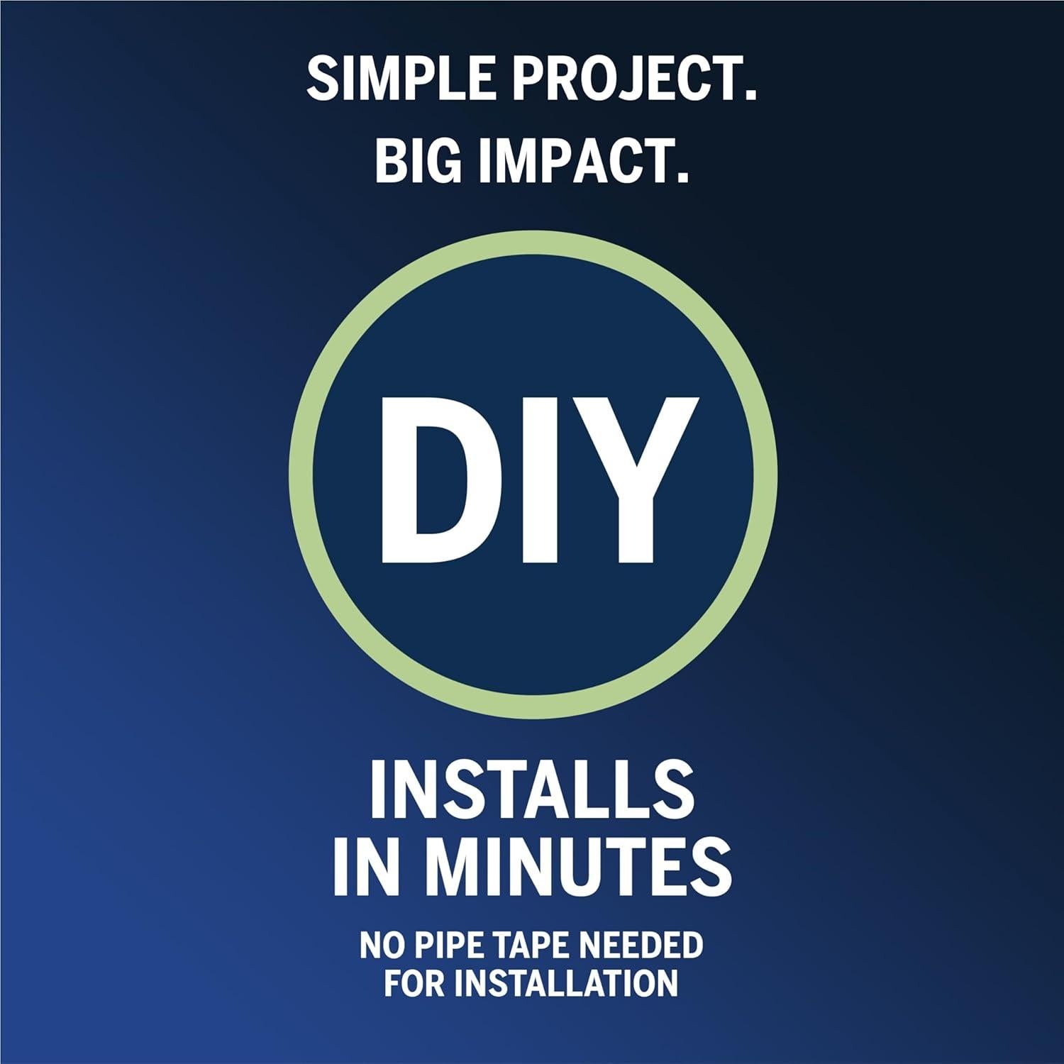 Cabezal de Ducha de Mano y Lluvia Waterpik YHW-433E-SBW-383ME