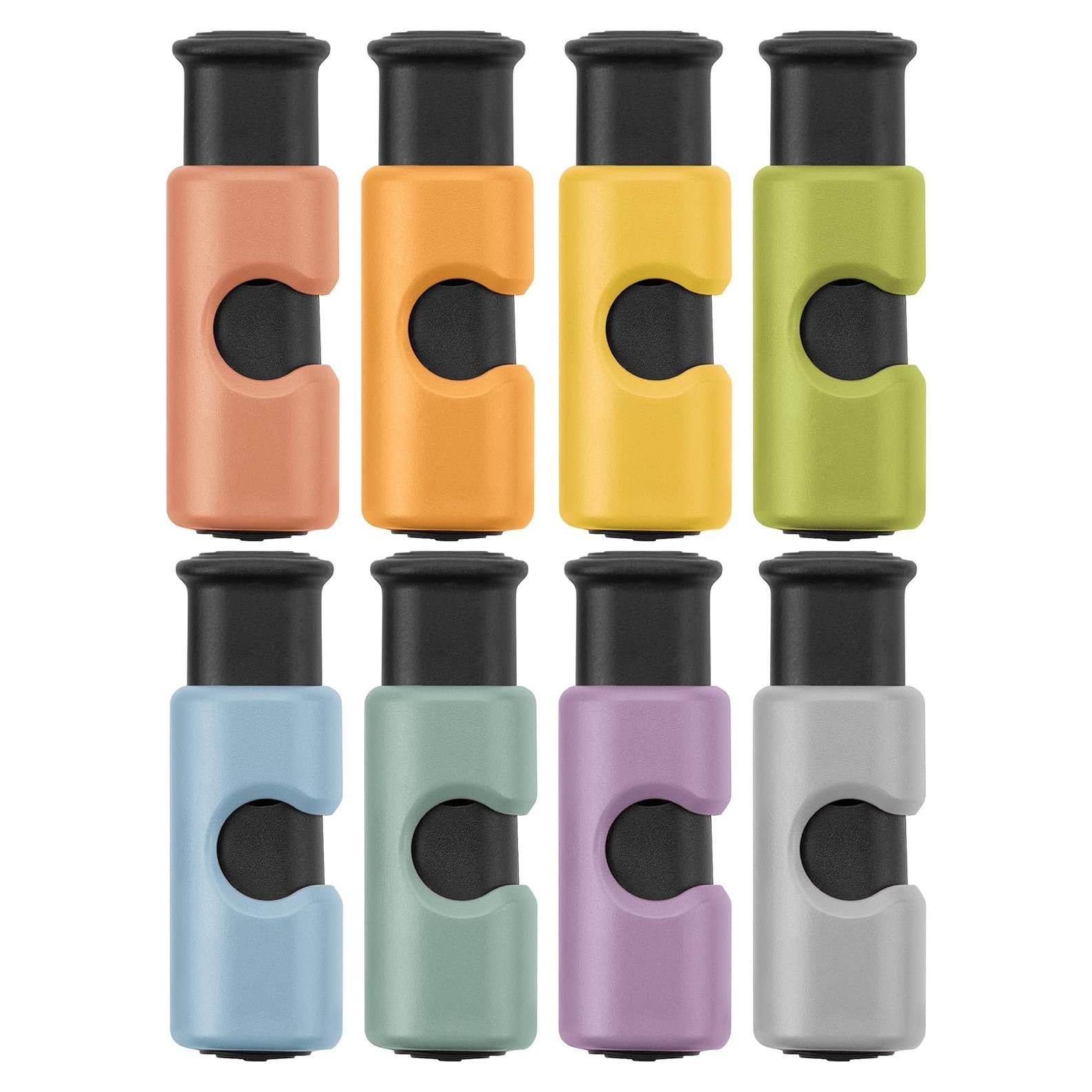 Clips para bolsas de pan Mr. Pen, 8 piezas, colores variados