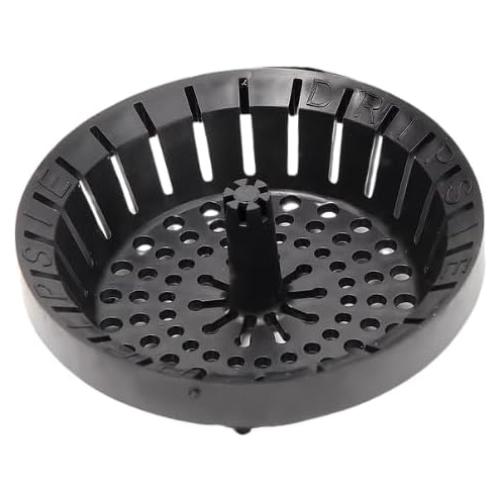 Colador de Fregadero Dripsie 8.8 cm Anti-obstrucción Negro