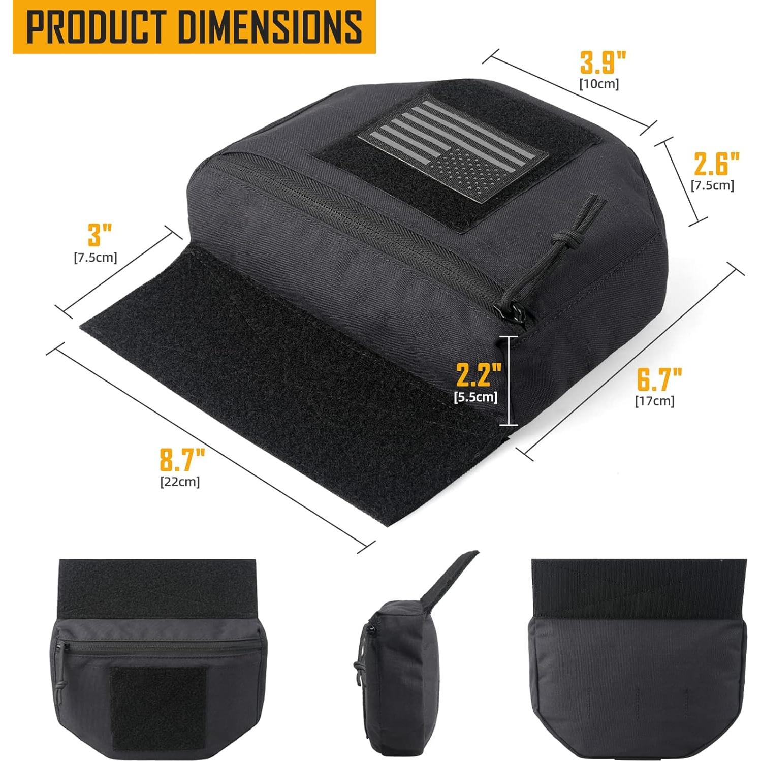 Bolsa Dangler Táctica WYNEX para Portaplacas 22x17x5.5cm