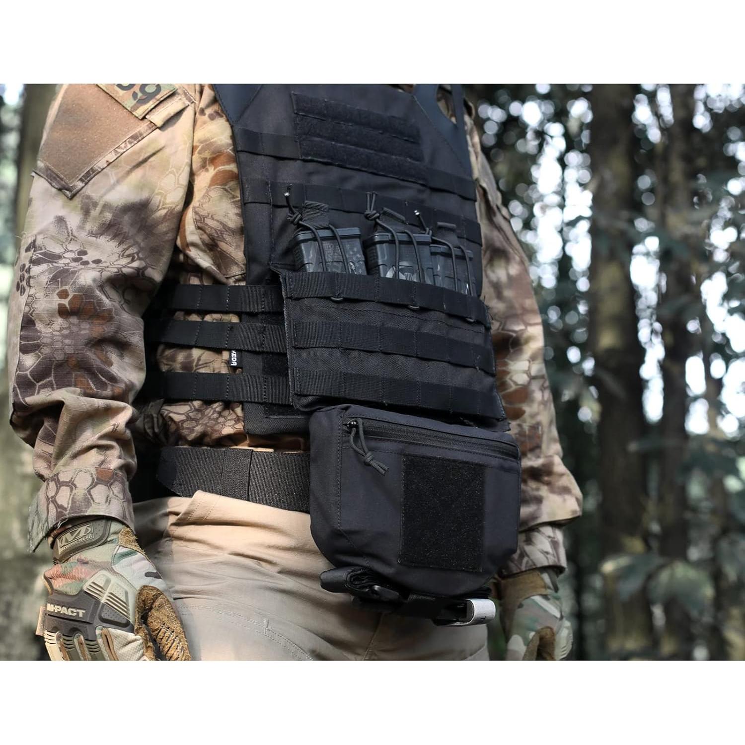 Bolsa Dangler Táctica WYNEX para Portaplacas 22x17x5.5cm