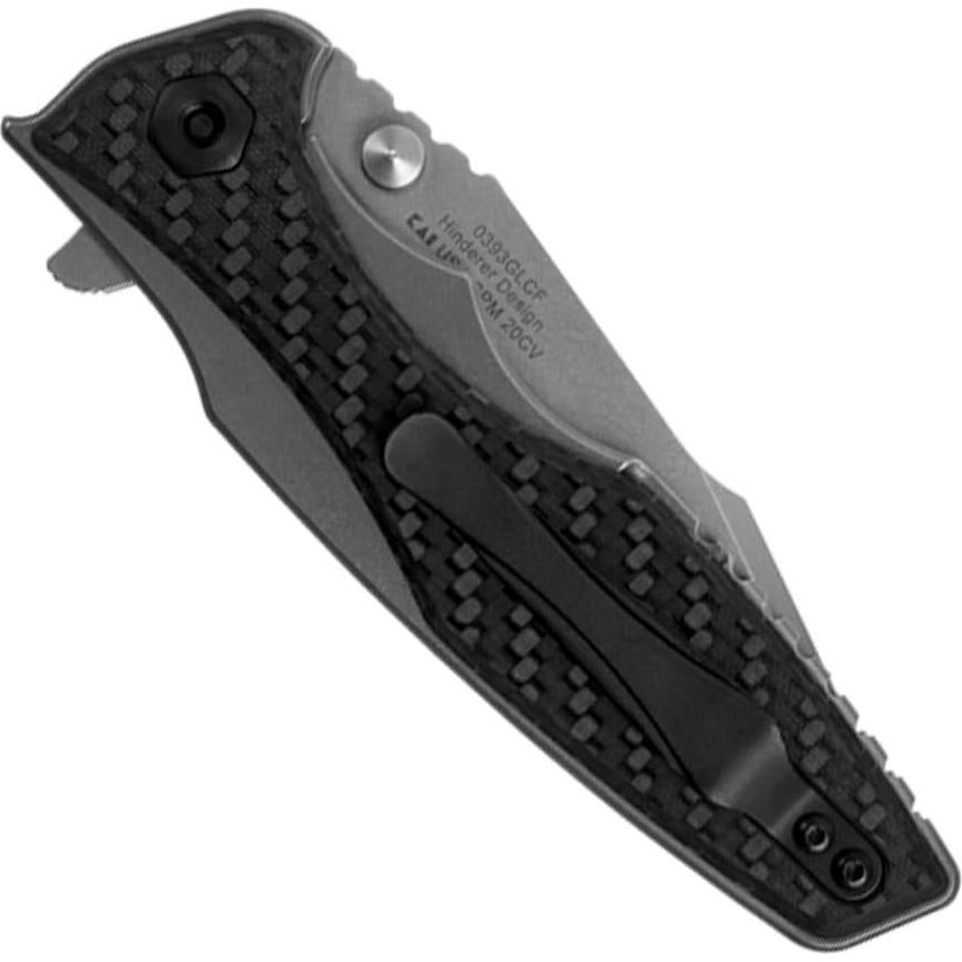 Cuchillo de bolsillo Zero Tolerance 0393GLCF 9.53 cm acero inoxidable