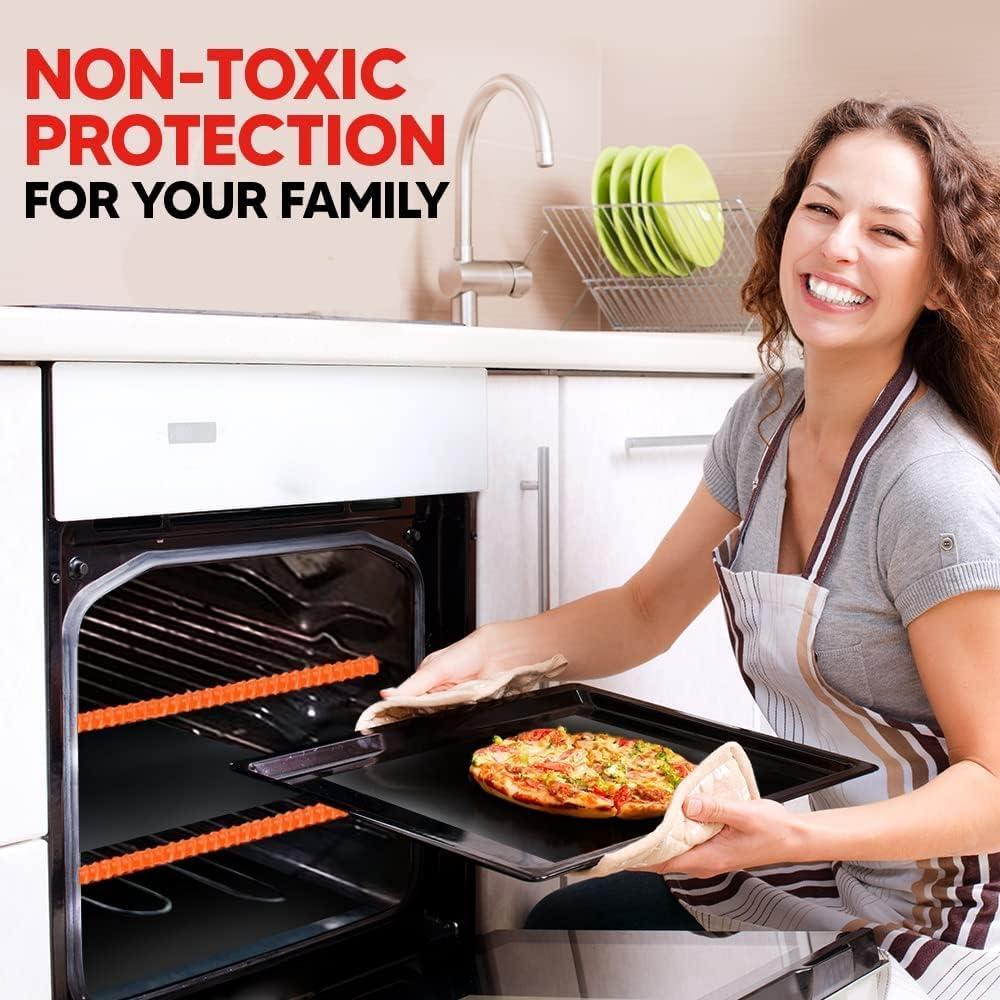 Forros de horno ThreadNanny 43x64cm + protectores naranjas 56cm