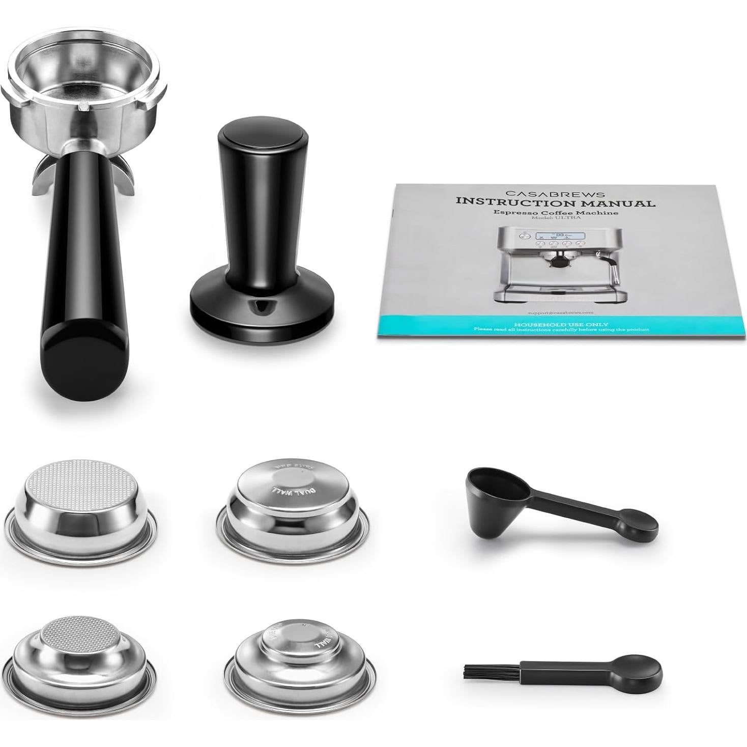 Máquina de Espresso CASABREWS ULTRA con Pantalla LCD 20 Bar