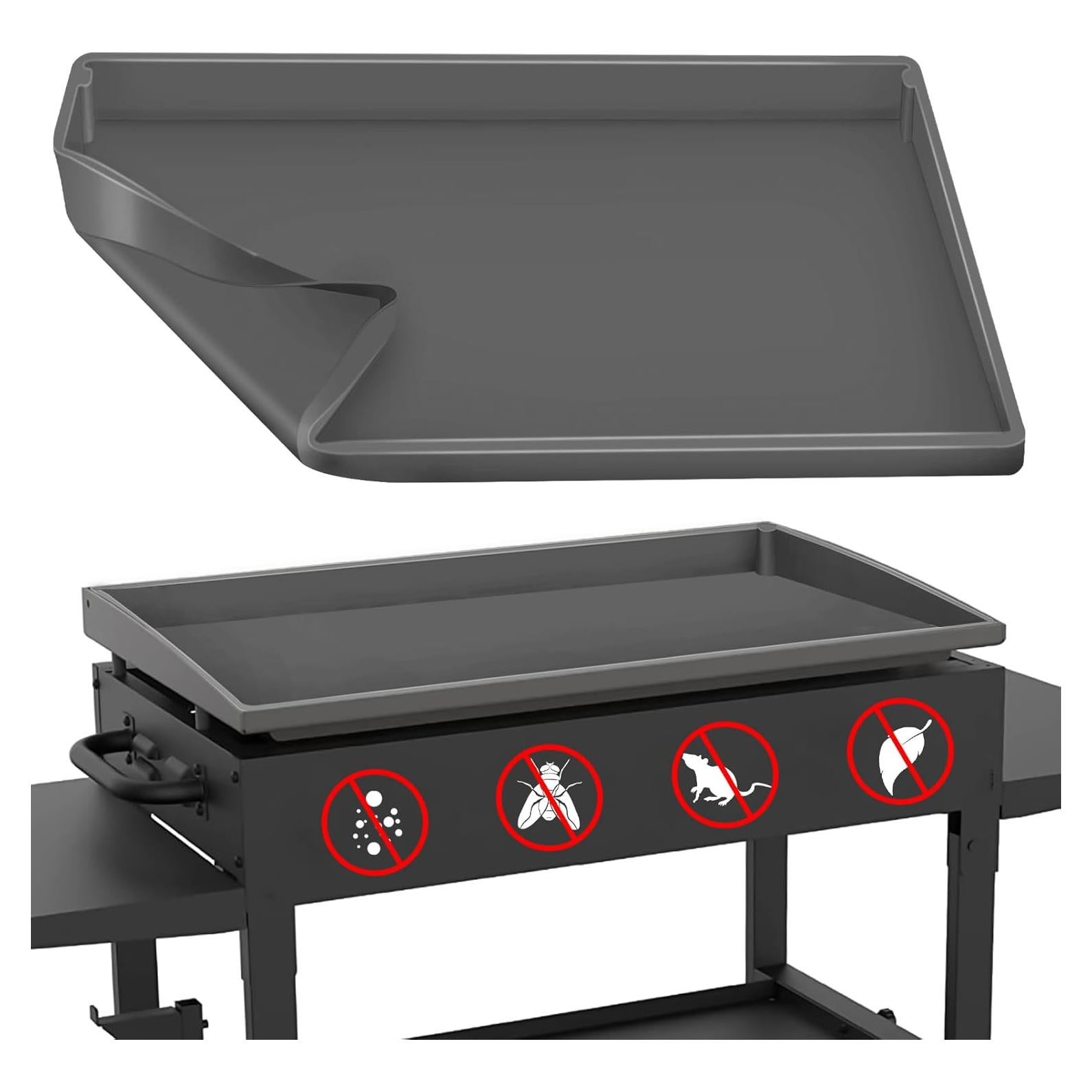 Mat de Silicona HONSREO 91.44 cm Gris para Grill