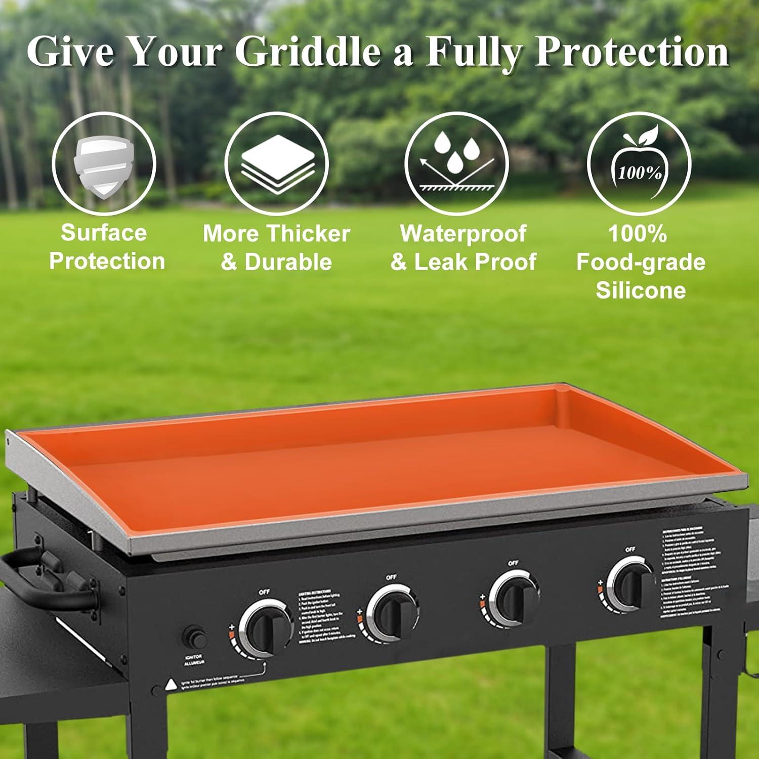 Mat de Silicona HONSREO 91.44 cm Gris para Grill