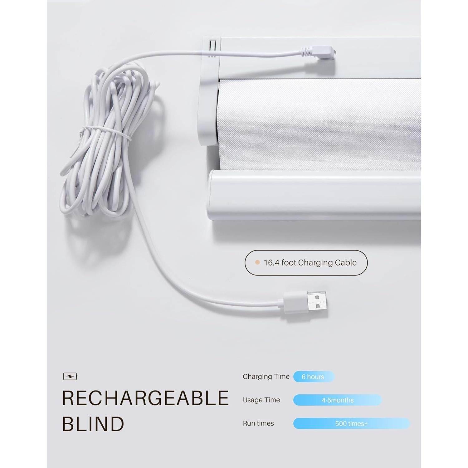 Persianas Zebra Motorizadas JaeJaes 73.66x182.88 cm Blancas