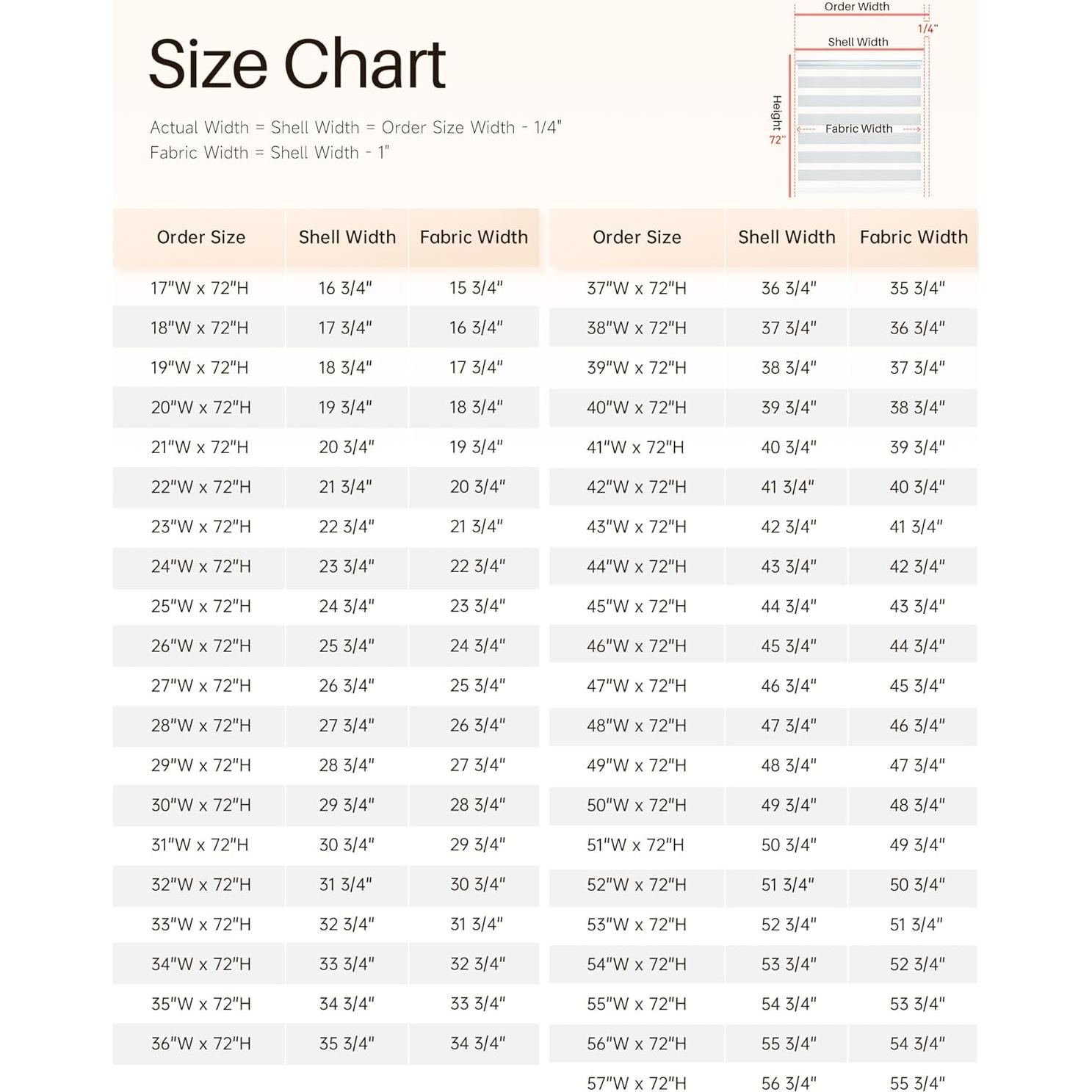 Persianas Zebra Motorizadas JaeJaes 73.66x182.88 cm Blancas