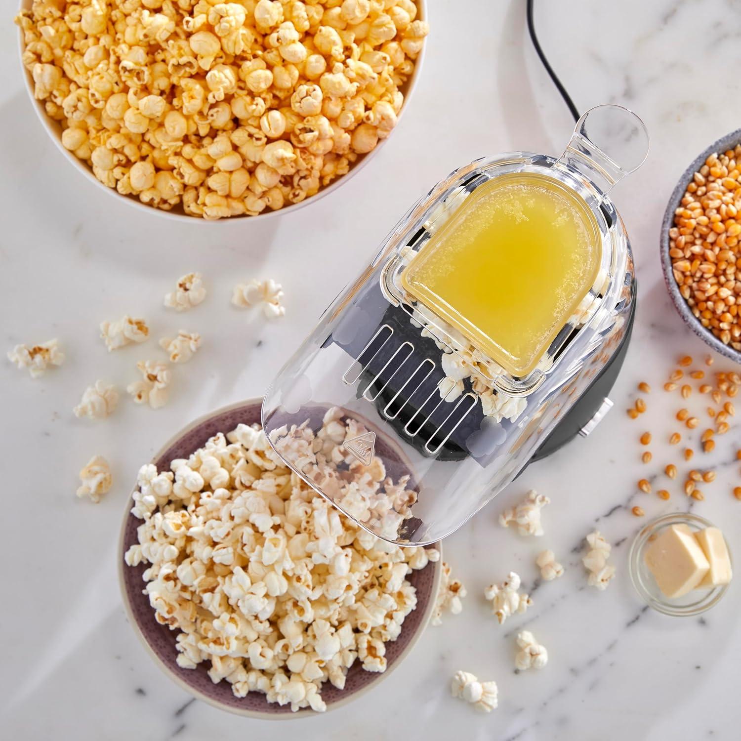 Máquina de Palomitas West Bend Air Crazy 4QT Sin Aceite Negra